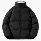 Women's Fleece-Lined Puffer Jacket with Hood
