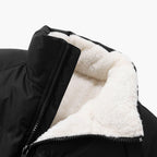 Women's Fleece-Lined Puffer Jacket with Hood