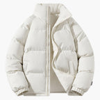 Women's Fleece-Lined Puffer Jacket with Hood