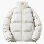 Women's Fleece-Lined Puffer Jacket with Hood
