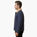 Men's Sherpa Button-Up Jacket – Fleece