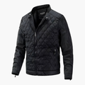 Men's Quilted Padded Zip Jacket