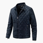 Men's Quilted Padded Zip Jacket