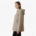 Women's Hooded Zip-Up Jacket – Lightweight